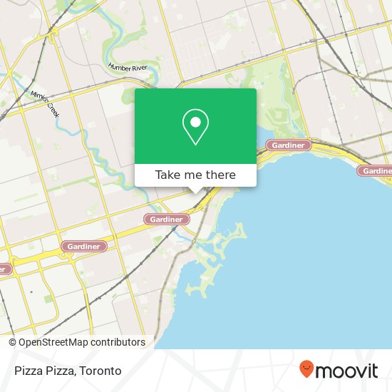 Pizza Pizza map