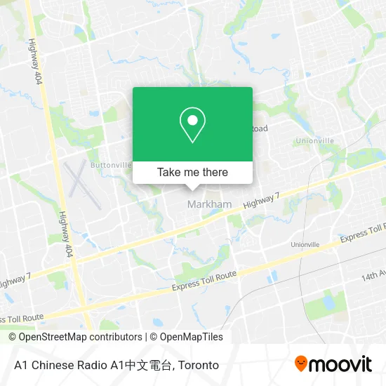 A1 Chinese Radio A1中文電台 map