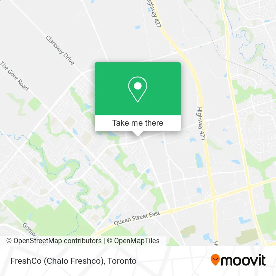 FreshCo (Chalo Freshco) map