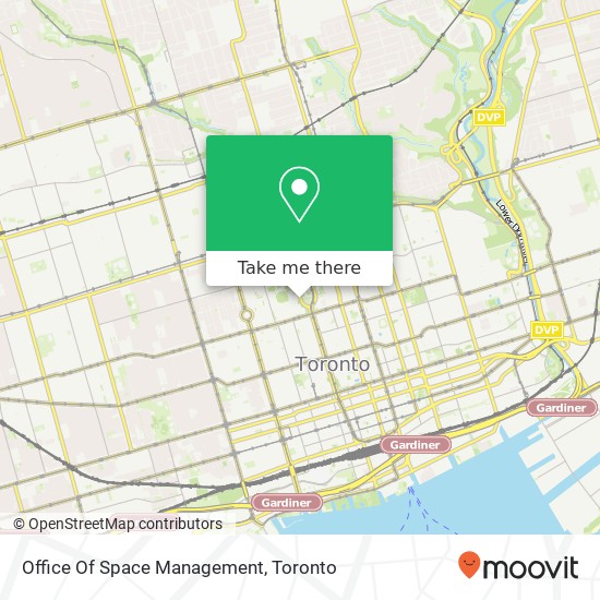 Office Of Space Management map