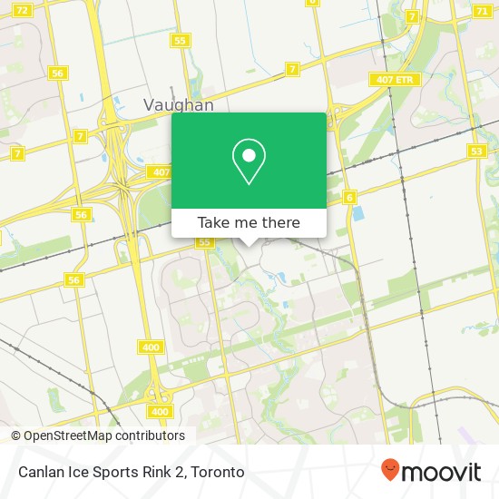 Canlan Ice Sports Rink 2 map