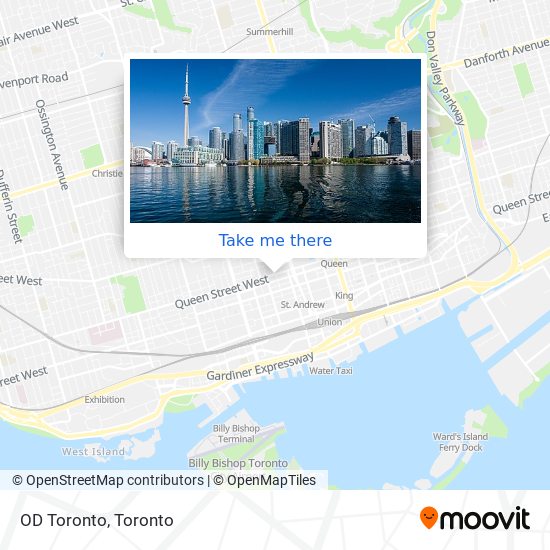 OD Toronto map