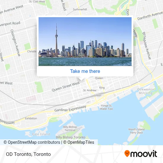 OD Toronto map