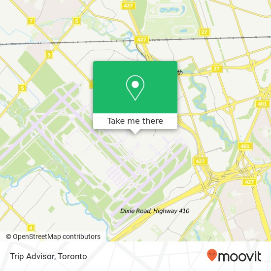 Trip Advisor map