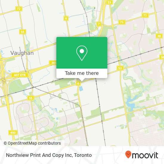 Northview Print And Copy Inc map