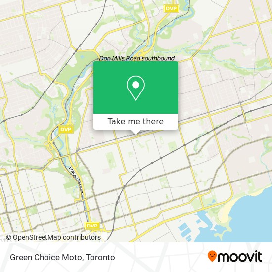 Green Choice Moto map