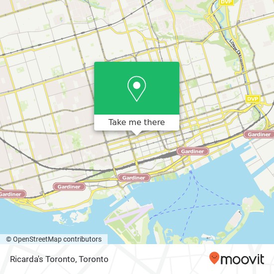 Ricarda's Toronto map