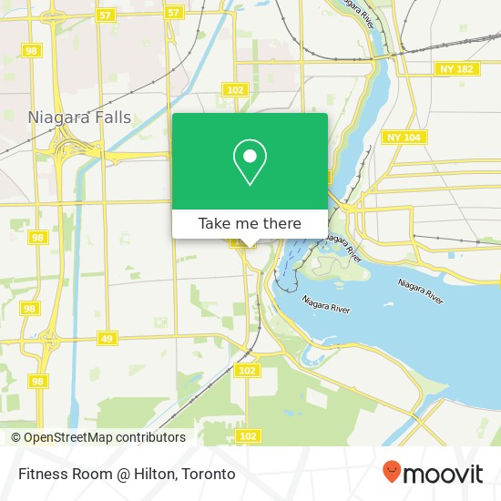 Fitness Room @ Hilton map