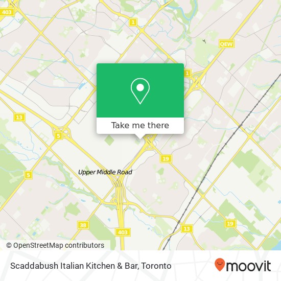 Scaddabush Italian Kitchen & Bar map
