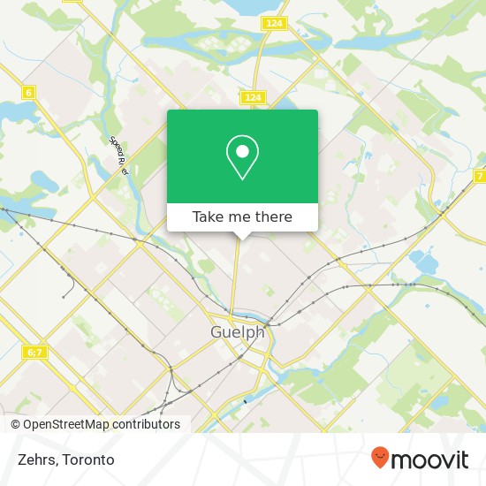 Zehrs map