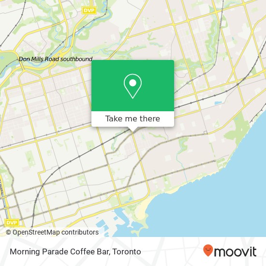 Morning Parade Coffee Bar map