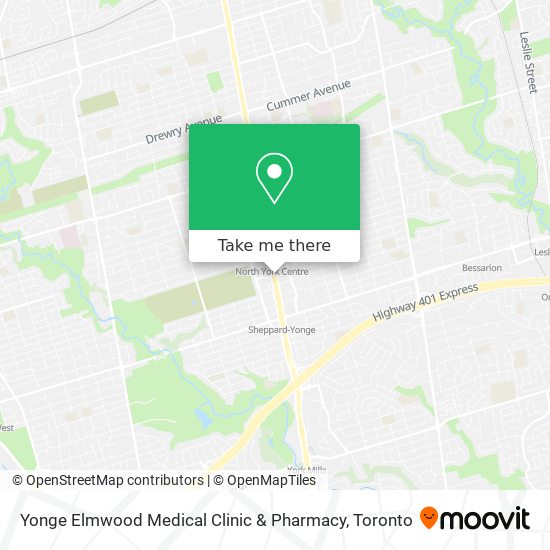 Yonge Elmwood Medical Clinic & Pharmacy plan