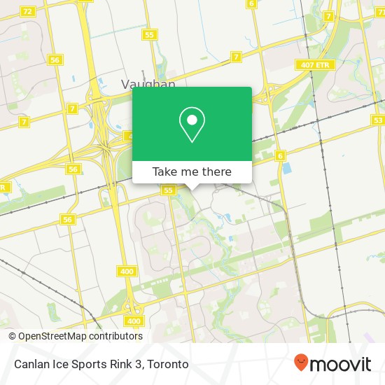 Canlan Ice Sports Rink 3 map