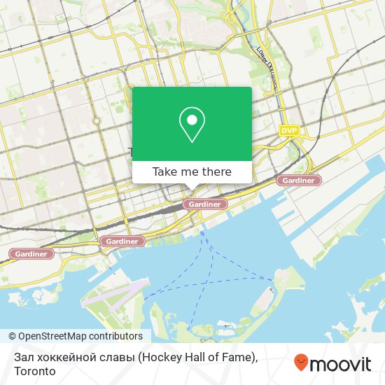 Зал хоккейной славы (Hockey Hall of Fame) map