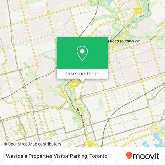 Westdale Properties Visitor Parking map