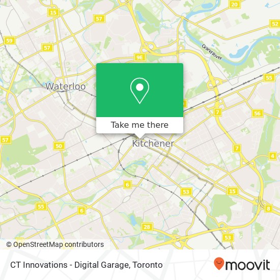 CT Innovations - Digital Garage map