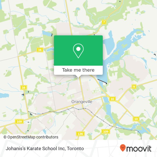 Johanis's Karate School Inc map