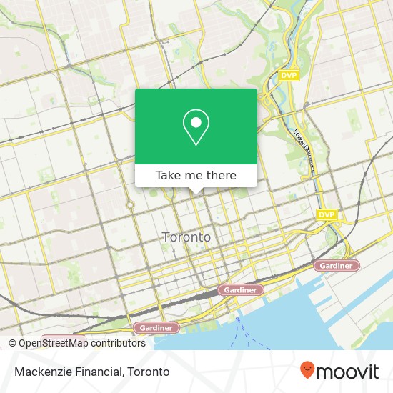 Mackenzie Financial map