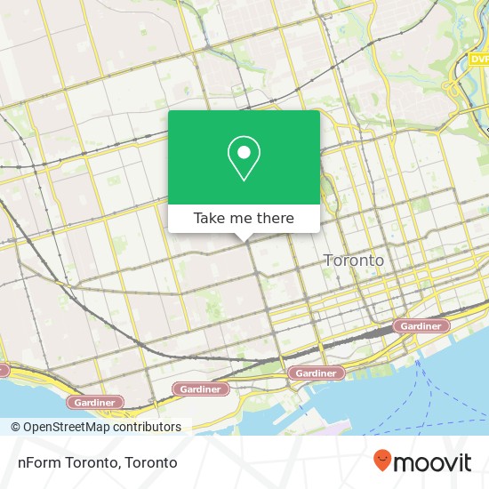 nForm Toronto map