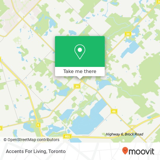 Accents For Living map