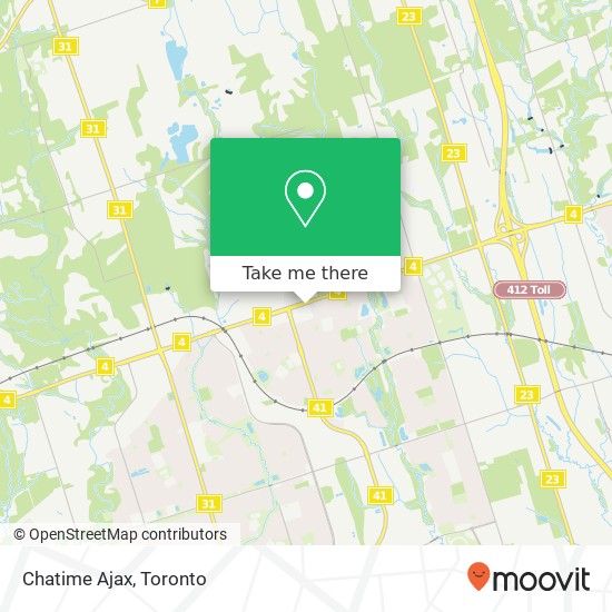 Chatime Ajax map