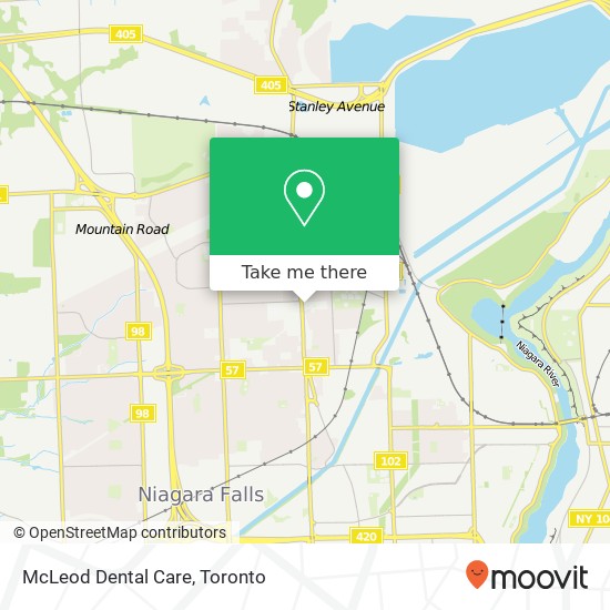 McLeod Dental Care map