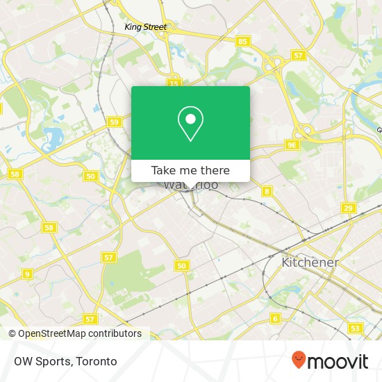 OW Sports map