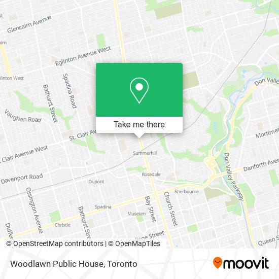 Woodlawn Public House map