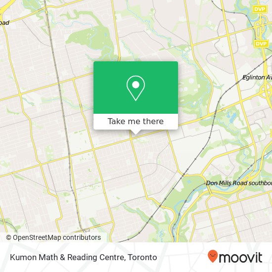 Kumon Math & Reading Centre map