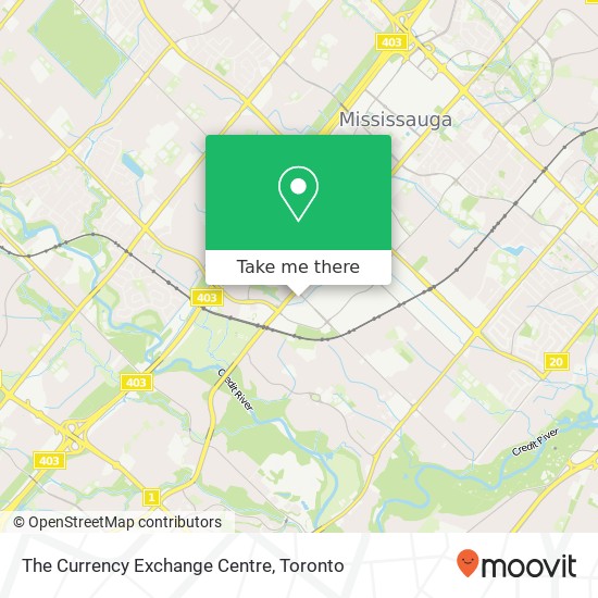 The Currency Exchange Centre map