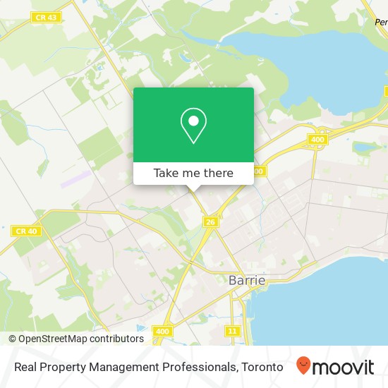 Real Property Management Professionals map