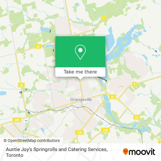 Auntie Joy’s Springrolls and Catering Services map