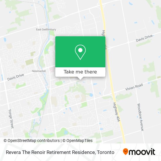 Revera The Renoir Retirement Residence plan