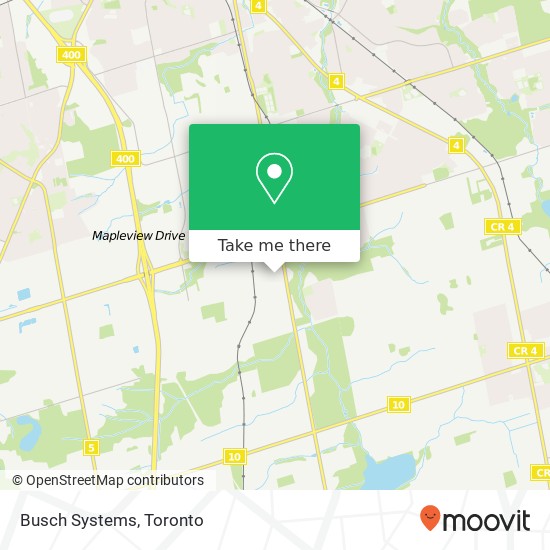 Busch Systems map
