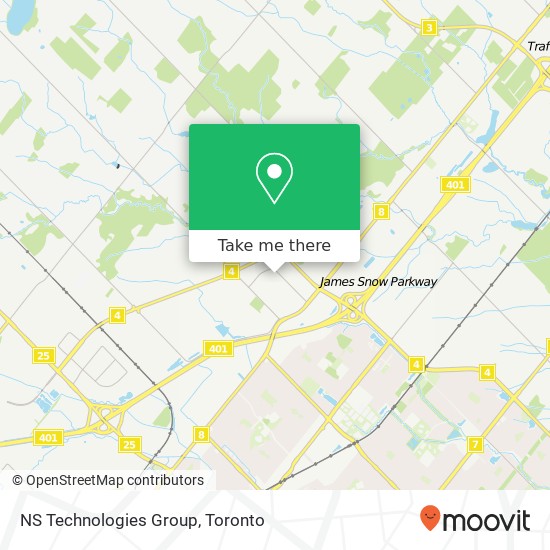 NS Technologies Group map