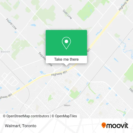 Walmart map