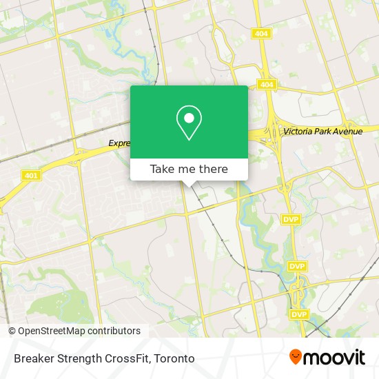 Breaker Strength CrossFit map