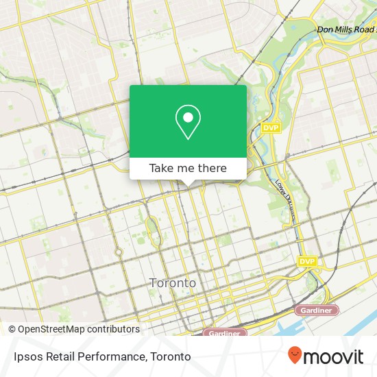 Ipsos Retail Performance map