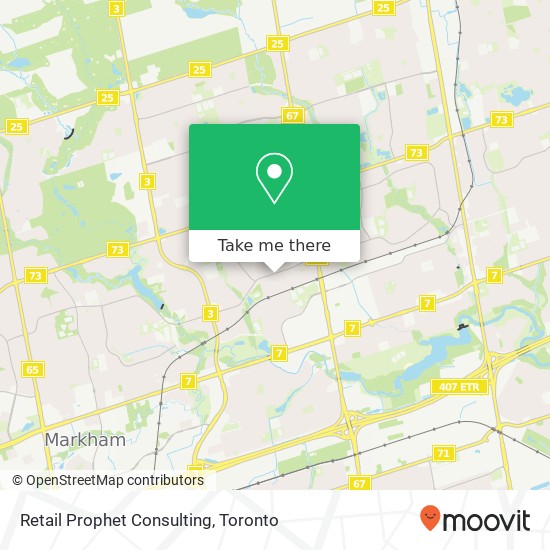 Retail Prophet Consulting map