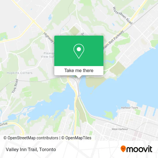 Valley Inn Trail map