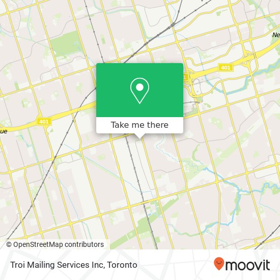 Troi Mailing Services Inc map