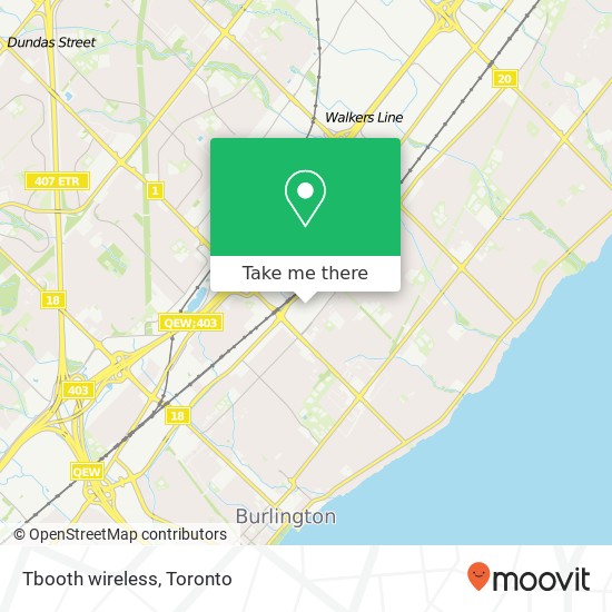 Tbooth wireless map