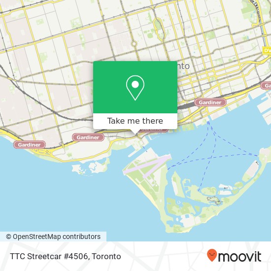 TTC Streetcar #4506 plan