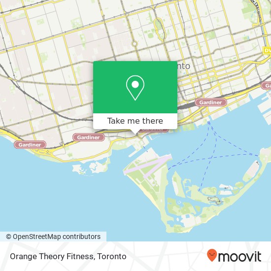 Orange Theory Fitness map