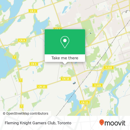 Fleming Knight Gamers Club map