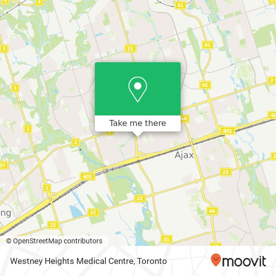 Westney Heights Medical Centre map