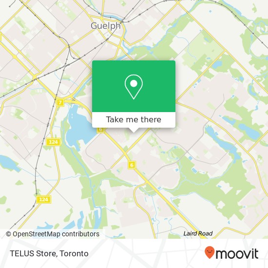 TELUS Store map