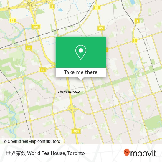世界茶飲 World Tea House map