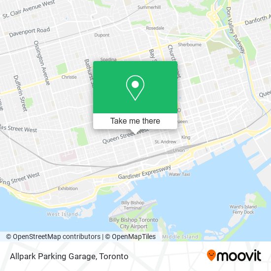 Allpark Parking Garage map
