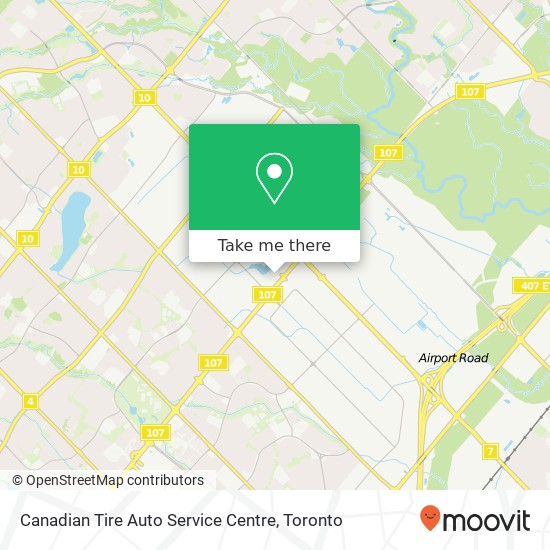 Canadian Tire Auto Service Centre plan